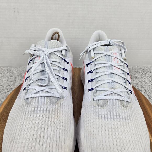 Nike Mens Air Zoom Pegasus 39 Grey Bright Crimson Gym Running Shoe 14 DH4071-007 - Picture 7 of 13